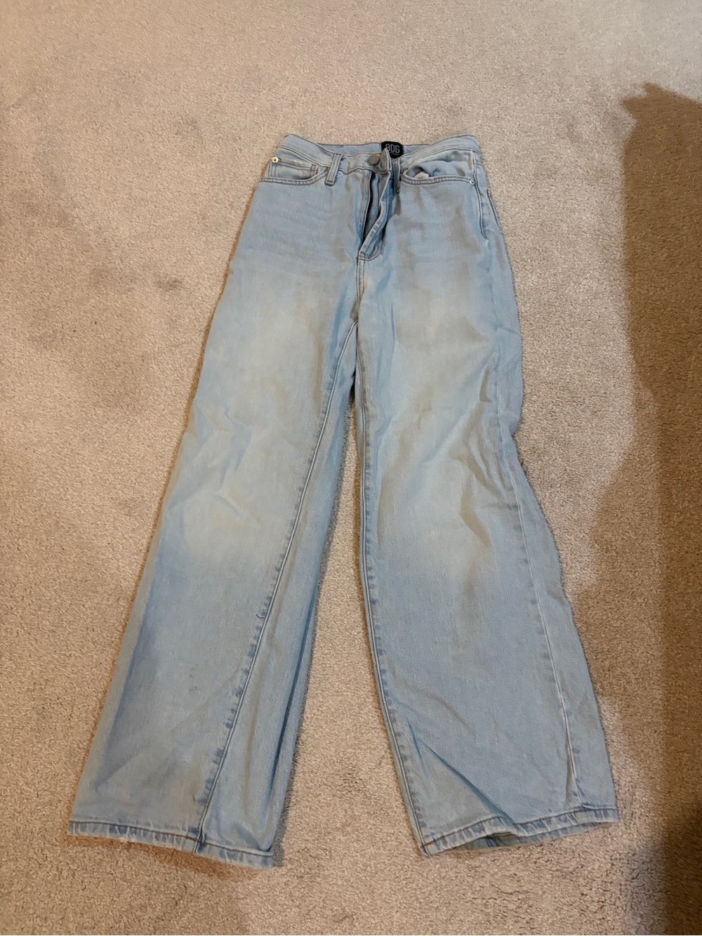 Urban Outfitters BDG Light Blue Wide-Leg Jeans